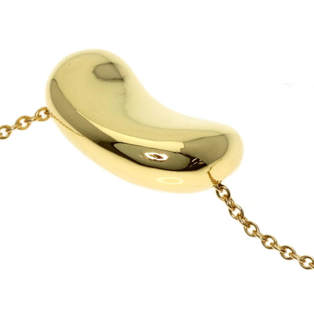 TIFFANY 18k Gold Bean Necklace - Picture 5 of 6